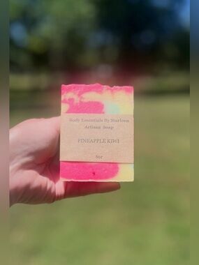 Hand Crafted -Pineapple Kiwi Artisan Soap
